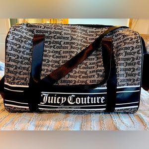 Juicy Couture Duffle Bag Black monogram